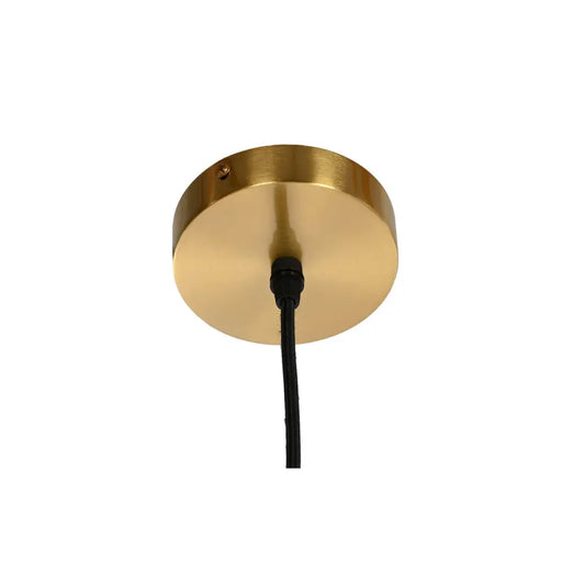 Полилей DKD Home Decor Бял Златен PVC Метал 50 W 38 x 38 x