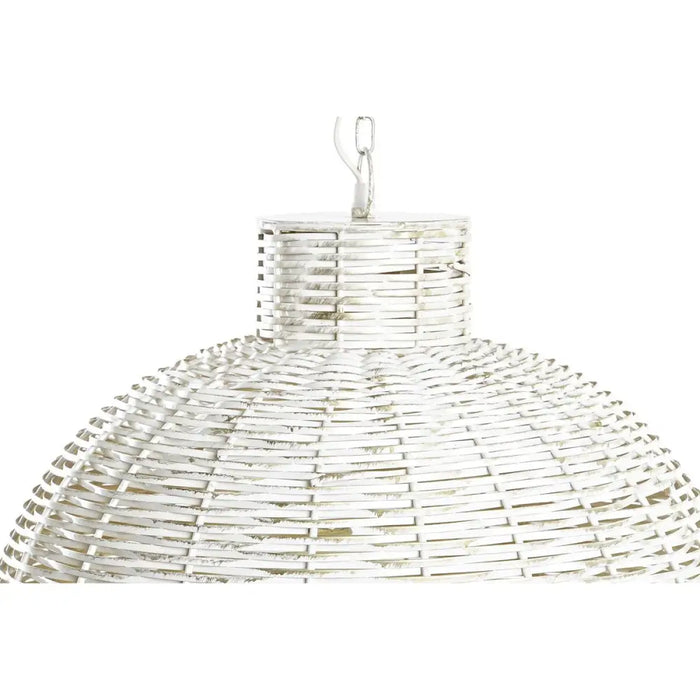 Полилей DKD Home Decor Бял Златен Желязо 50 W 51 x 51 x 38
