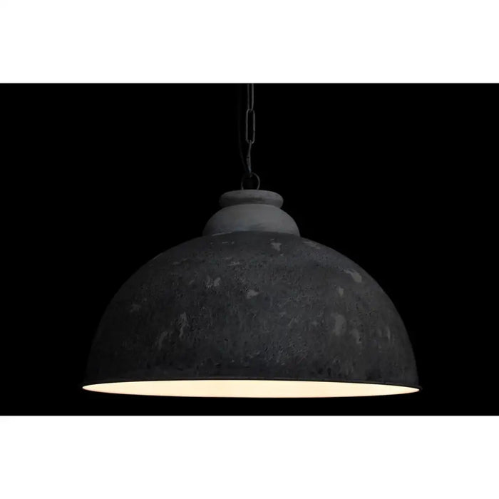Полилей DKD Home Decor Черен Сив Дървен Метал 50 W 61 x 61