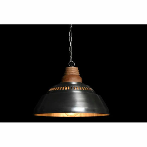 Полилей DKD Home Decor Сребрист Кафяв Желязо Дърво манго 50