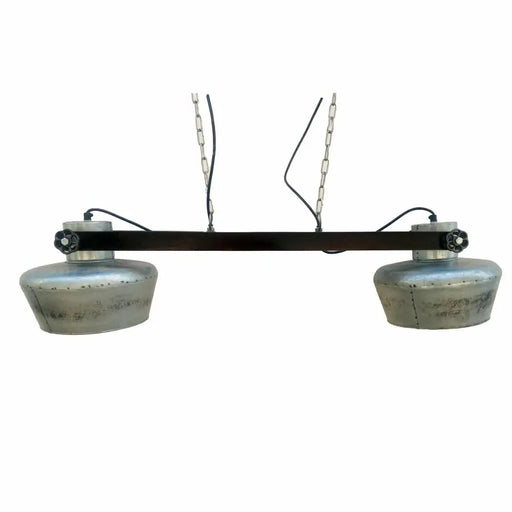 Полилей DKD Home Decor Желязо Дърво манго 50 W (104 x 25 x