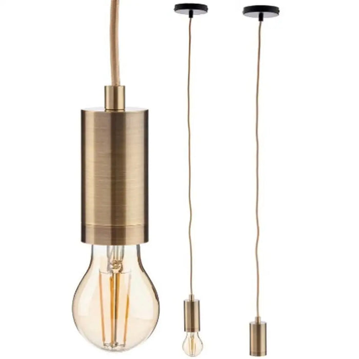 Полилей Gift Decor WS-A004 WS-A004 Златен 60 W (6 броя)