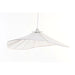 Полилей DKD Home Decor Метал лен Бял 50 W (68 x 68 x 21 cm)