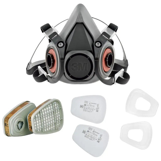ПОЛУМАСКА - КОМПЛЕКТ С ФИЛТРИ РАЗМЕР L 3M 6312