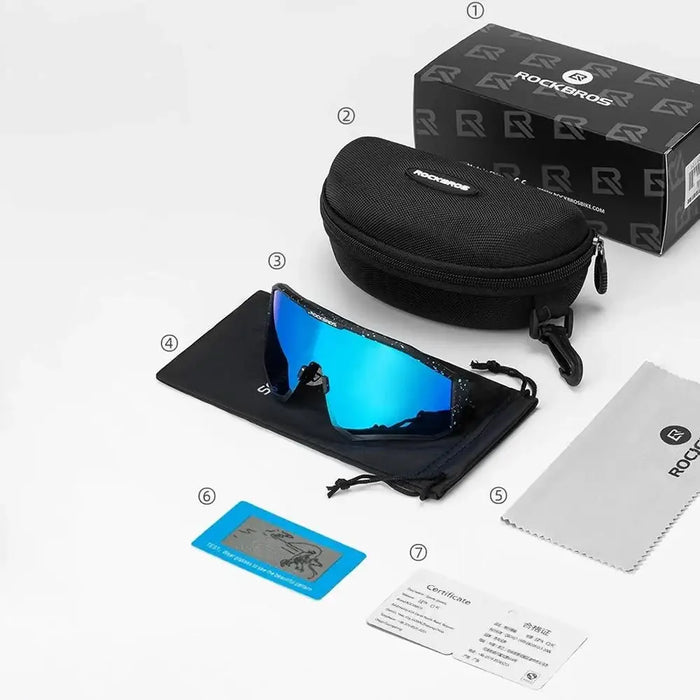 Поляризиращи колоездачни очила Rockbros SP297 - черни