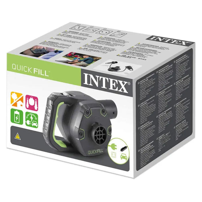 ПОМПА 12V / 220V СЪС ЗАРЯДНА БАТЕРИЯ INTEX 66642