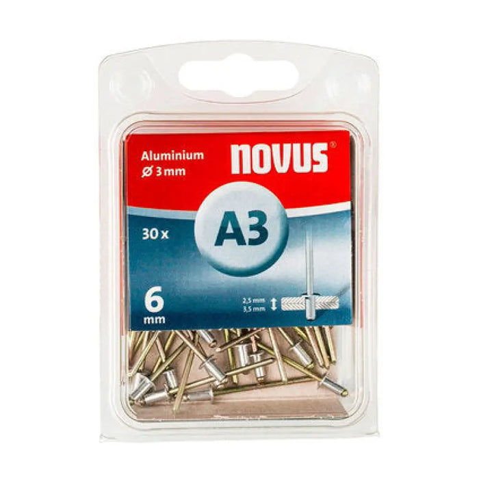 ПОП-НИТ 3X6 ММ NOVUS 30 БРОЯ