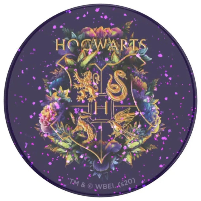 Popsockets 2 Glitter Hogwarts Floral Phone Holder and Stand
