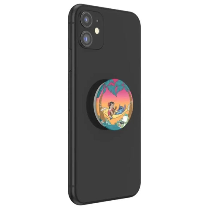 Popsockets 2 залепени на държача и стойката за телефон