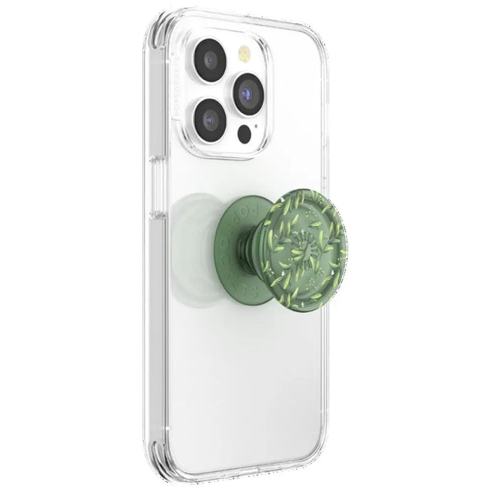 Popsockets PlantCore Grip Olive и стойка за телефон