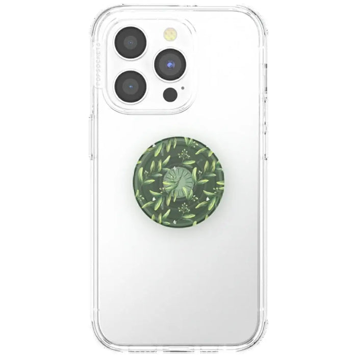 Popsockets PlantCore Grip Olive и стойка за телефон