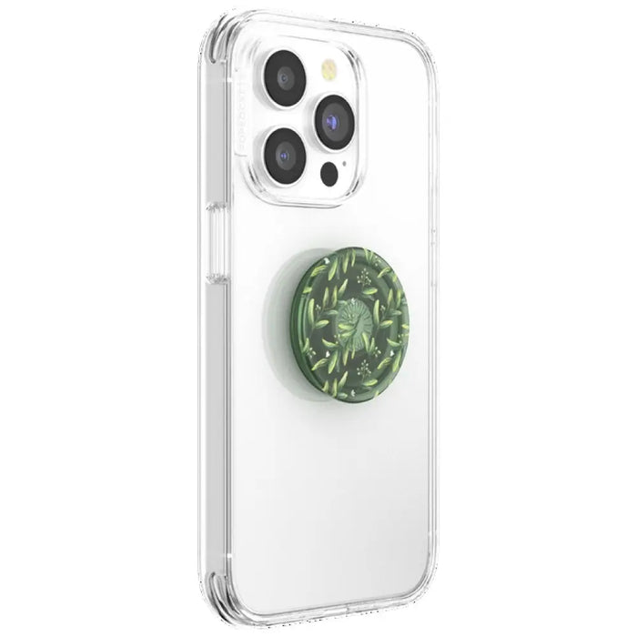 Popsockets PlantCore Grip Olive и стойка за телефон