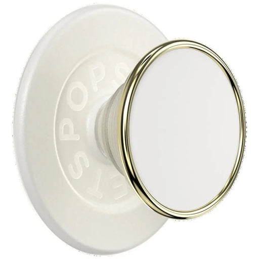 Popsockets Round Luxe Coconut Creme Enamel MagSafe държач
