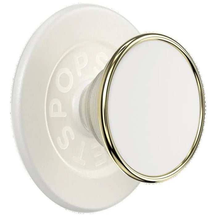 Popsockets Round Luxe Coconut Creme Enamel MagSafe държач