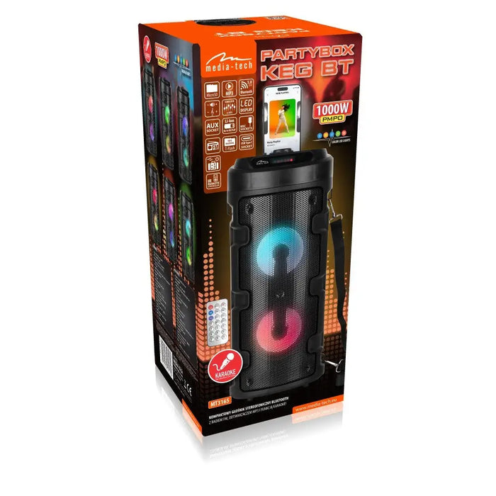 Портативна Bluetooth колонка PARTYBOX KEG BT MT3165 V2.0