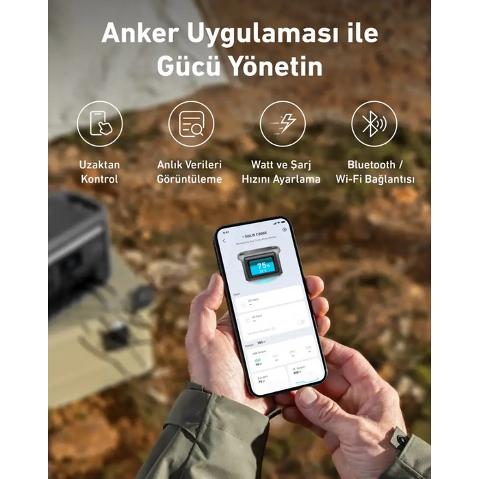 Портативна електроцентрала Anker Solix C800X 8 1200 W
