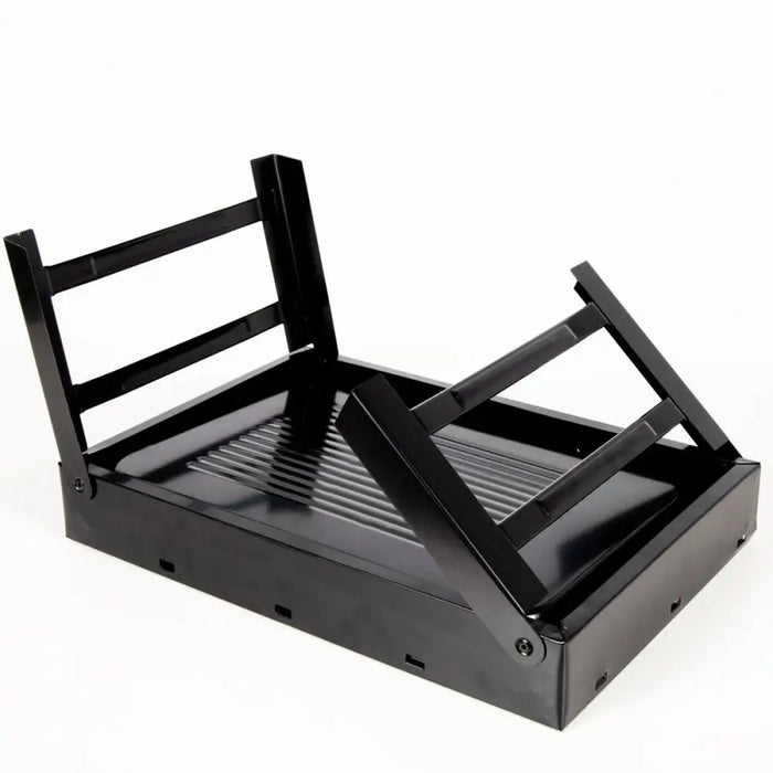 Портативно барбекю Aktive Квадратен Черен 50 x 23 x 30 cm