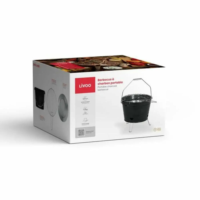 Портативно барбекю Livoo DOC327N Неръждаема стомана
