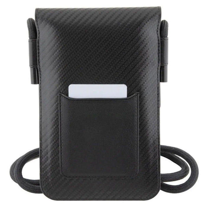Портфейлна чанта BMW Carbon Tricolor Line - черна