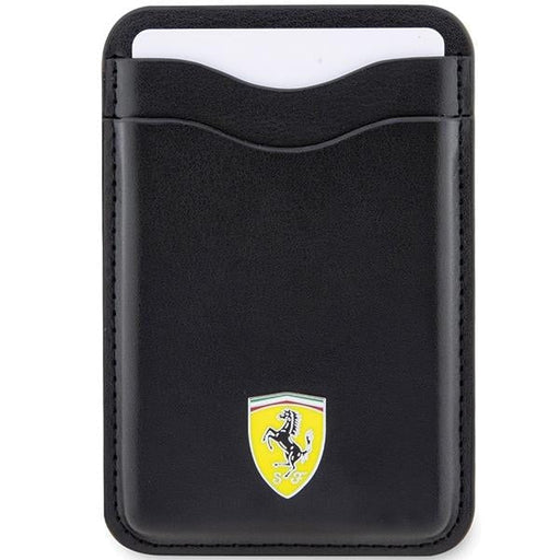 Портмоне за карти Ferrari FEWCMRSIK черно MagSafe Leather