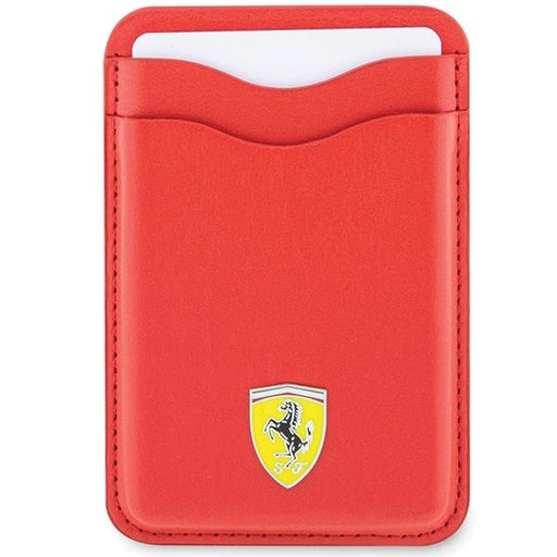 Портмоне за карти Ferrari FEWCMRSIR червено MagSafe Leather