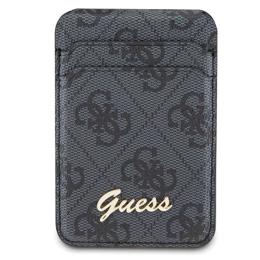 Портмоне за карти Guess GUWMSHG4SHK черно MagSafe 4G Classic