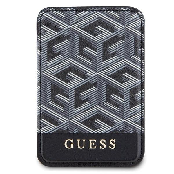 Портмоне за карти Guess GUWMSHGCFSEK MagSafe черно GCube