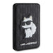Портмоне за карти Karl Lagerfeld KLWMSPSAKHCK черно Saffiano