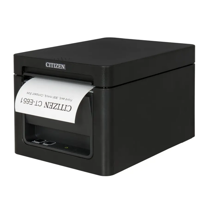 POS принтер Citizen CT - E651 Printer; Bluetooth USB Black