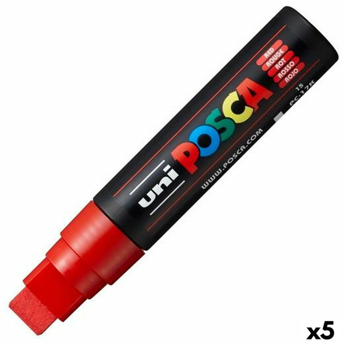 Маркер POSCA PC-17K Червен (5 броя)