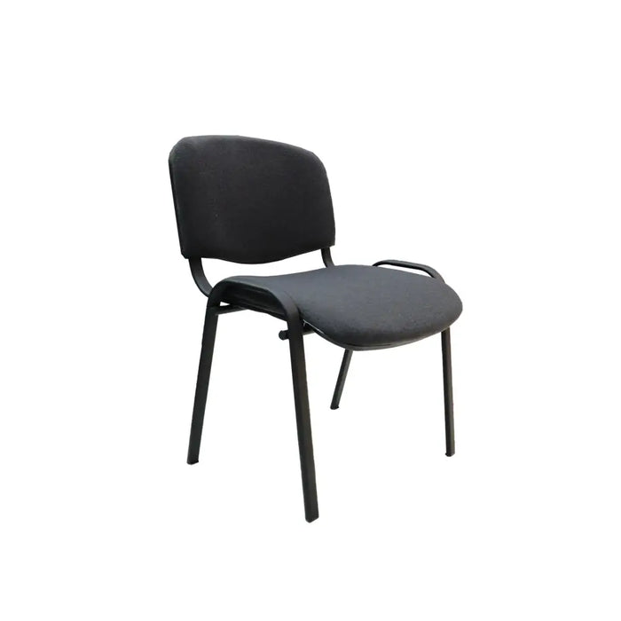 Посетителски стол ISO Black тъмносив