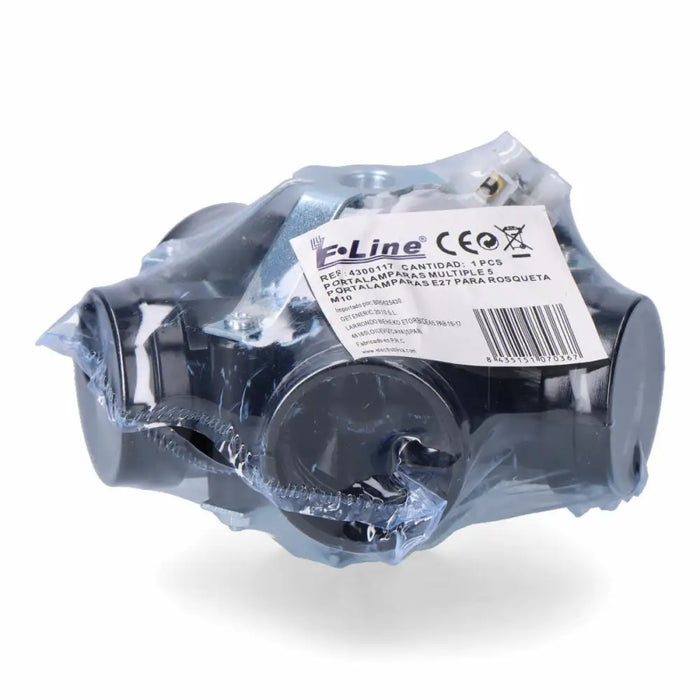 Поставка за Лампи F-line Черен E27