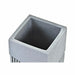 Поставка за четка за зъби DKD Home Decor Сив Смола 7,6 x