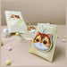 Поставка за карти Nimmy Big Eyed Pet 2.0 Cat Wallet - бежова