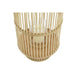 Поставка за свещ DKD Home Decor Кристал Бамбук (26 x 26 x