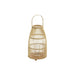 Поставка за свещ DKD Home Decor Кристал Бамбук (25 x 25 x