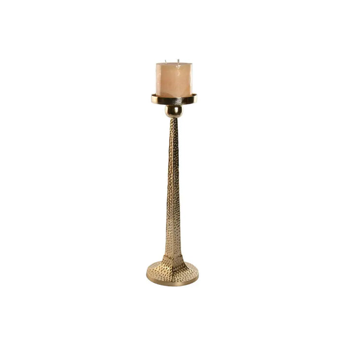 Поставка за свещ Home ESPRIT Златен Алуминий 18,5 X 18,5 X