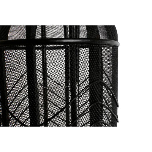 Поставка за свещ Home ESPRIT Черен Метал 25,5 x 25,5 x 46,5