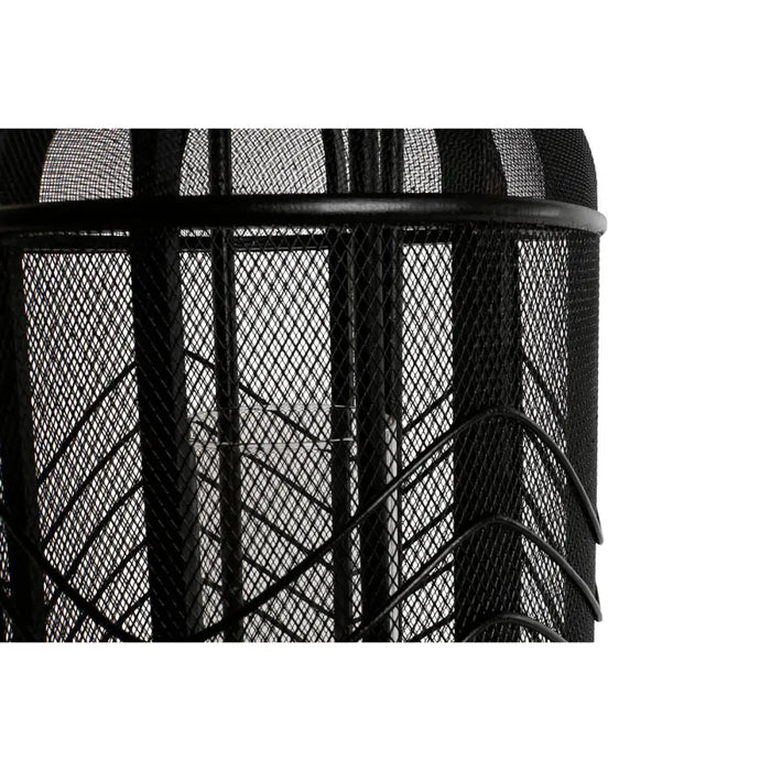 Поставка за свещ Home ESPRIT Черен Метал 25,5 x 25,5 x 46,5