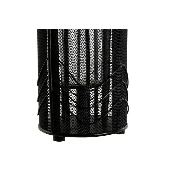 Поставка за свещ Home ESPRIT Черен Метал 21,5 x 21,5 x 43,5