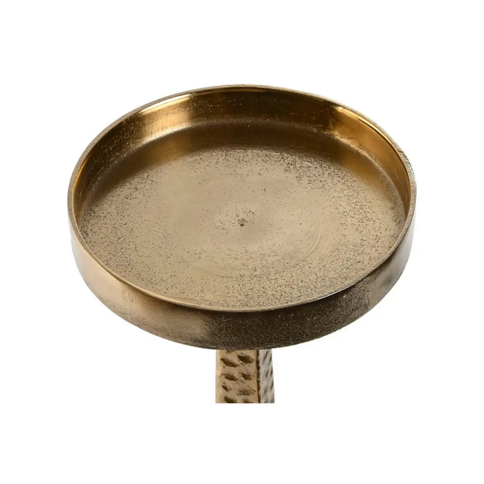 Поставка за свещ Home ESPRIT Златен Алуминий 18,5 X 18,5 X