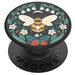 Поставка и държач за телефон Popsockets 2 Bee Boho - Черна