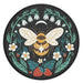Поставка и държач за телефон Popsockets 2 Bee Boho - Черна