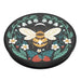 Поставка и държач за телефон Popsockets 2 Bee Boho - Черна