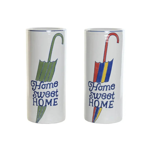 поставка за чадъри DKD Home Decor Многоцветен Град 19 x 19