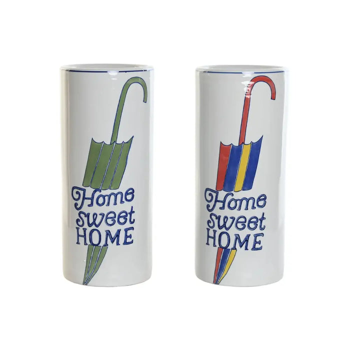 поставка за чадъри DKD Home Decor Многоцветен Град 19 x 19
