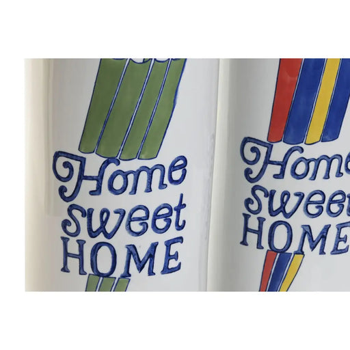 поставка за чадъри DKD Home Decor Многоцветен Град 19 x 19