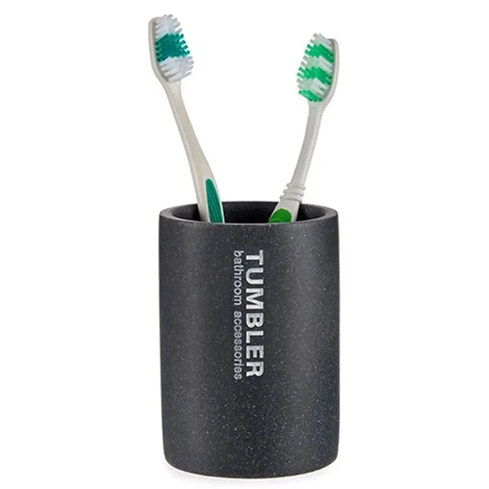Поставка за четка за зъби Berilo 77935 Tumbler Сив Смола