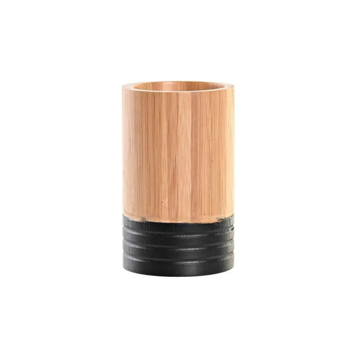 Поставка за четка за зъби DKD Home Decor Бамбук 7 x 7 x 11
