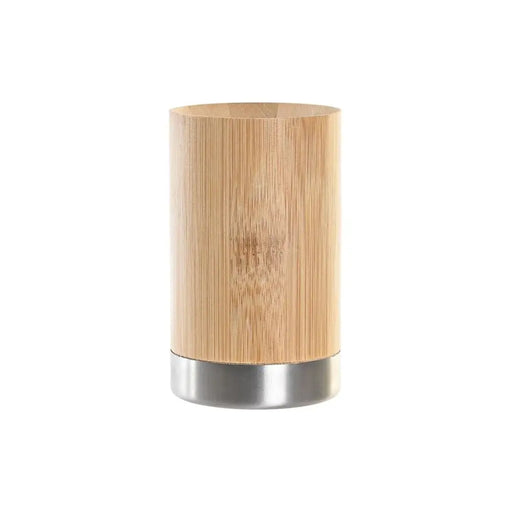 Поставка за четка за зъби DKD Home Decor Естествен Бамбук
